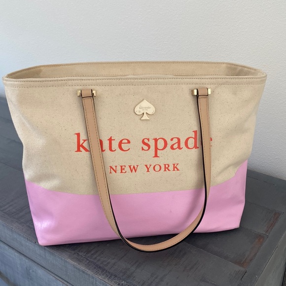 kate spade Handbags - Kate Spade Canvas Tote Bag